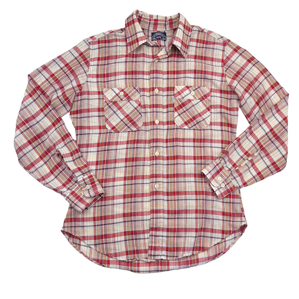 VINTAGE 90s Levi’s Plaid Men’s Shirt